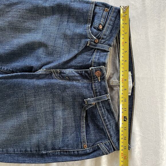 Levis Jeans Womens 10 Blue 529 Curvy Bootcut Medium Wash Denim Stretchy Classic - Picture 7 of 11